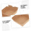 30pcs Boxes Hamburger Packaging Box Takeaway Packaging Burger Boxes 2