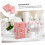 50pcs Popcorn Boxes Snack Packaging Containers Party Microwaveable Popcorn Dishes 4
