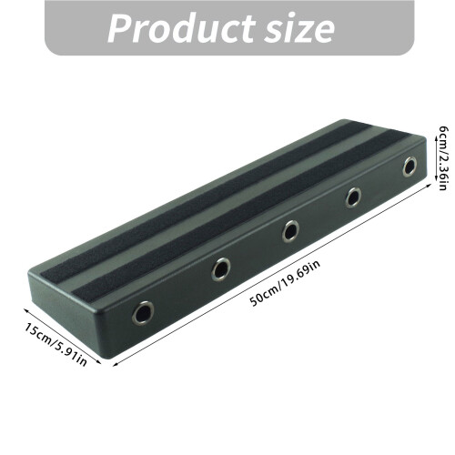Kompaktes Effektpedalboard, einfache Einrichtung und 2