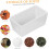2pcs Coffee Cube Jar Coffee Candy Container Ceramic Jar Ceramic Containers Dipping Dish Square Sugar Bowl 2