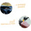 2sets Shaking Head Base for Dolls Swing Toy Spring Base Dashboard Toy Accessories 2pcs*2 7