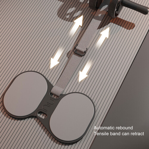Bauchroller mit zwei Rädern - Rückprallband 2