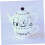 Adorable Cat Teapot and Cup Set White Ceramic Tea Set for Drinking Tea 4