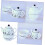 Adorable Cat Teapot and Cup Set White Ceramic Tea Set for Drinking Tea 7