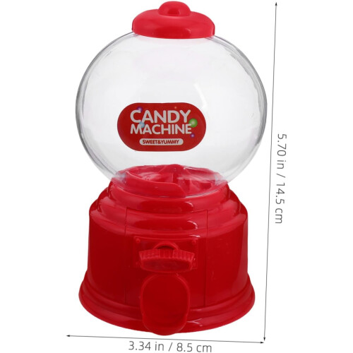 Candy Machine Dispenser Mini Vending Machine For Snacks Candy Holder Gumball Dispenser 1