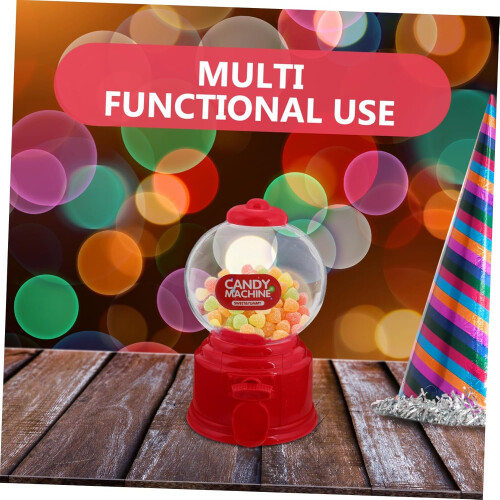 Candy Machine Dispenser Mini Vending Machine For Snacks Candy Holder Gumball Dispenser 2