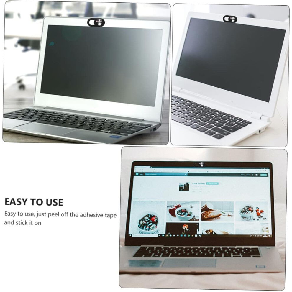 6 Pcs Camera Cover Computer Webcam Cover Protects Your Privacy Online Laptop Lens Cap Laptop Tablet Tabletd Latop 5426217731868
