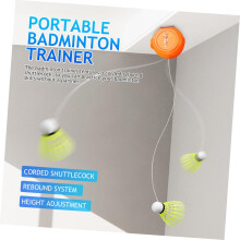 Badminton Training Tool 18pcs Colored Badminton Shuttlecocks Exercise Badminton Badminton Self Training Tool Sports Supplies