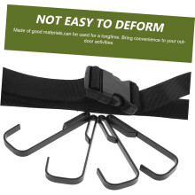 Safety Harness Tree Stand Hooks Metal Hooks for Secure Gear Attachment Storage