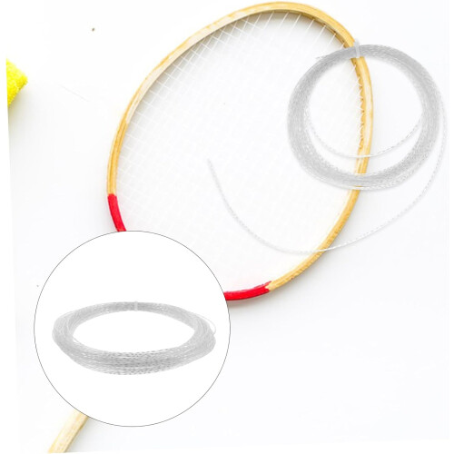 Badminton Racket String nylon badminton thread for Training Racket High Elasticity Sturdy nylon badminton string Replacement Thread 1