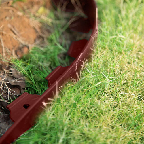 PE Garden Edging Border 5m x 5cm – No-Dig Installation 1