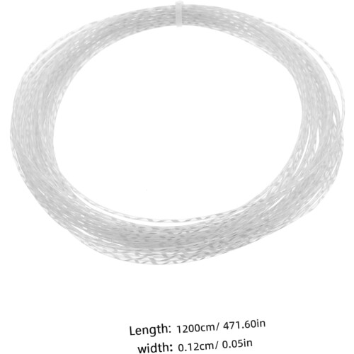Badminton Racket String nylon badminton thread for Training Racket High Elasticity Sturdy nylon badminton string Replacement Thread 2
