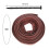 PE Garden Edging Border 5m x 5cm – No-Dig Installation 5