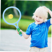 Kids Badminton Rackets Set 6pcs Badminton Racket Training Set Easy to Swing Comfortable Grip for Young Players Random Color