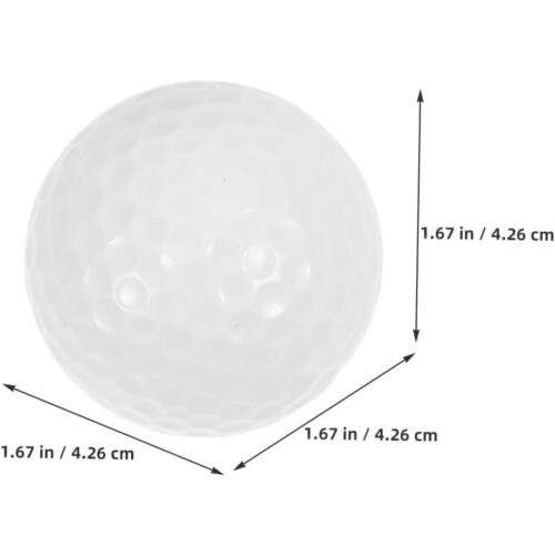 Golf Training Aid Equipment Suit Golf Flat Golf harjoitteluun Putting White 3 Pack 1