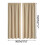 Staron Thermal Insulating Curtains Beige 1 Pair 5