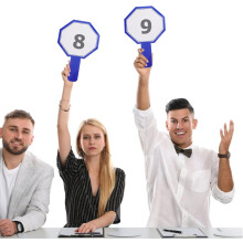 Kolme Tulostaulu Pisteet Käännä Tulostaulu Pisteet Counter Scorekeeper Lentopallo Scorekeeper