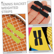Tennis Racket Weighted Tool 6pc Set Racket Weighted Strip for Enhanced Stability and Power