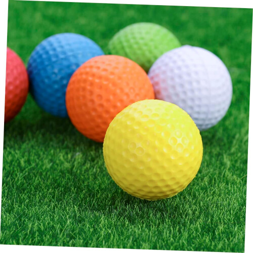 Flexible Training Golf Set 6 Pcs White Yellow Orange Green for Practice 1