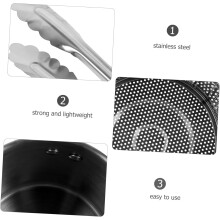 Cooking Pot Divider Deep Frying Pan for Induction Hob 304 Stainless Steel Fryer Pot Kitchen Cookware Easy to Clean