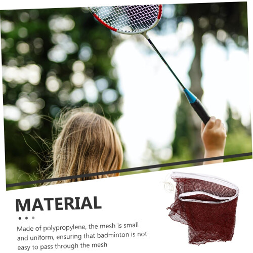 Badminton Training Device 1 Set of Windproof Badminton Net Easy Install Badminton Training Tool 2
