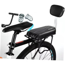 Ergonomic Road Bike Backseat Bike Seat Backrest for Comfortable Riding Random Color
