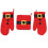 Ensemble de 3 maniques et dessous de plat rouges pour Noël 1