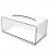 Boîte distributrice de mouchoirs rectangulaire transparente – 1 pièce 1