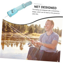 Outdoor Fishing Net Bag Large Capacity Replaceable Fish Net Sturdy Nylon Easy to Open and Close Compact Stainless Steel Fish Storage