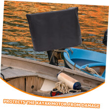 Uv Resistant Kayak Motor Cover Oxford Fabric Boat Engine Sturdy and Easy to Use