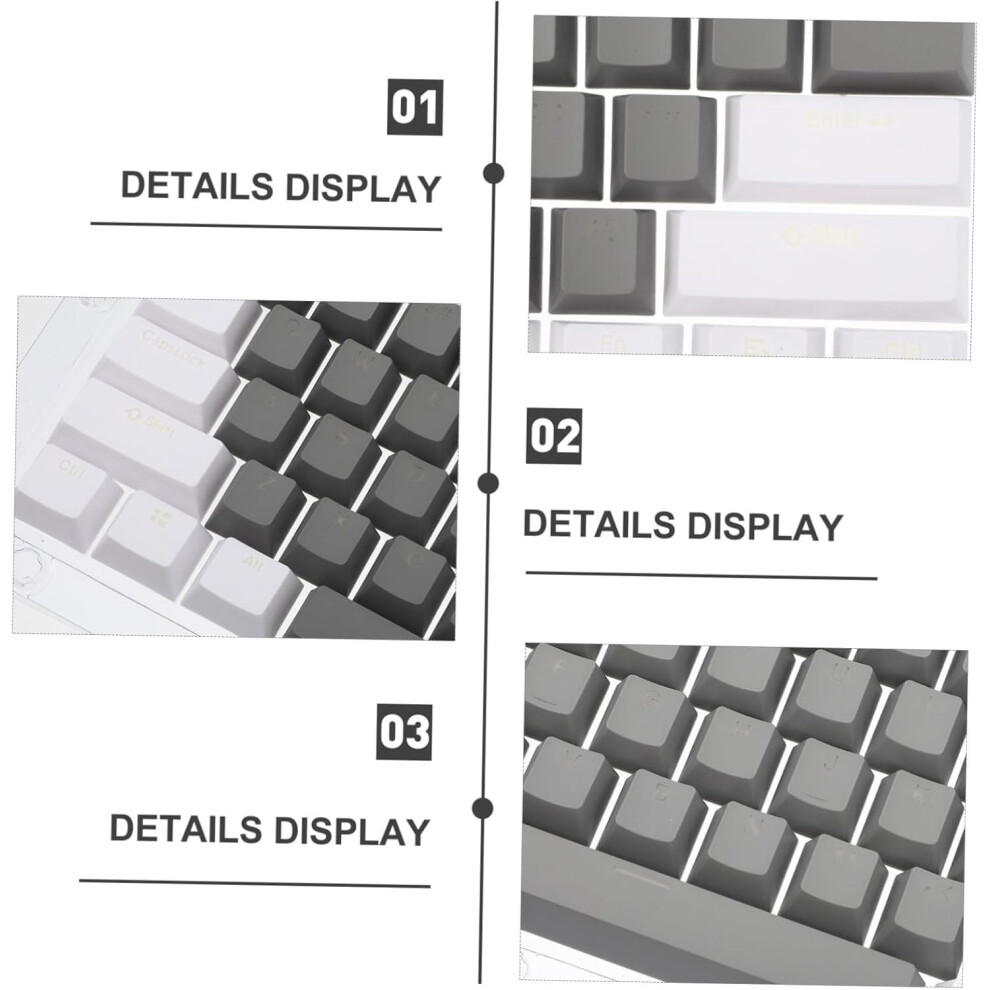 Keys Keyboard Keycaps Height Double Shot Translucent Design For Mechanical Keyboards 6426217869010