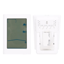 Wettervorhersage Uhr ABS kabelloses LCD 1 Sensor