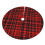 Christmas Tree Skirt Plaid 36 Inch 3
