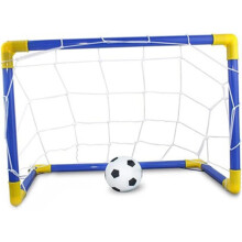 1 Set of Portable Football Door Mini Football Gate Portable Outdoor Soccer Goal Foldable Kids Soccer Goal