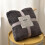 Coral Fleece Blanket 100 x 70 cm Polyester Microfiber 2