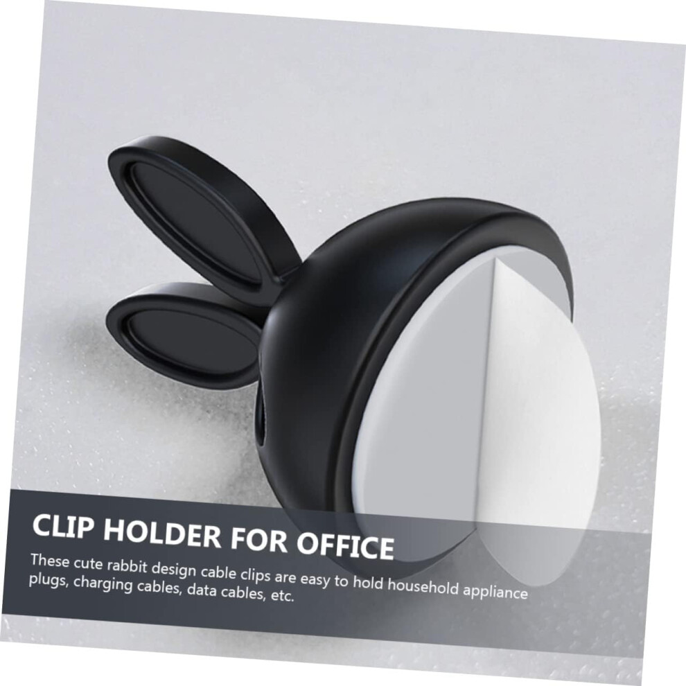 30Pcs Cable Clip Holder Rabbit Earphone Wire Holder Cable Management Clips For Home Office 5426217744202