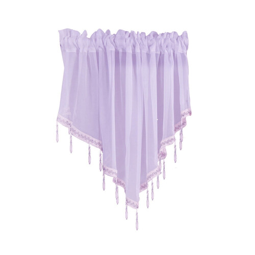 Polyester Triangle Short Curtain 130x60cm 1