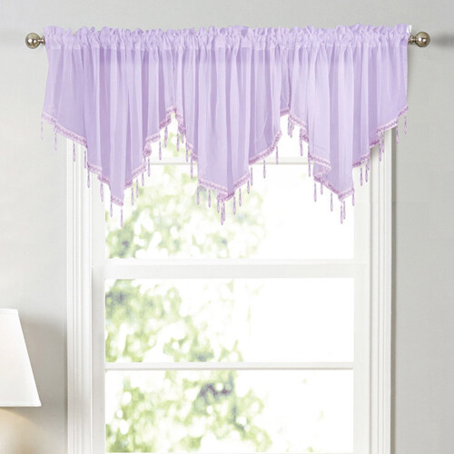 Polyester Triangle Short Curtain 130x60cm 2