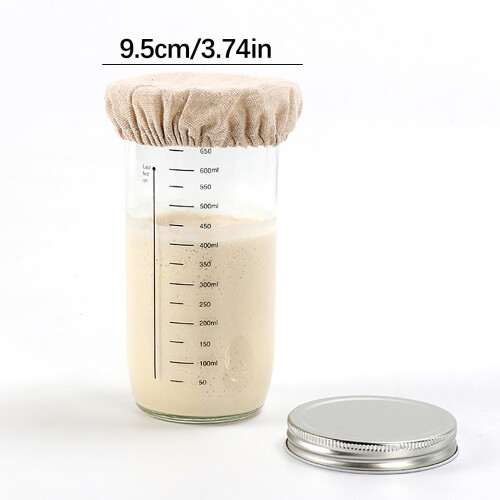 Unbleached Cloth Covers for Canning Jars 5 Pcs 1