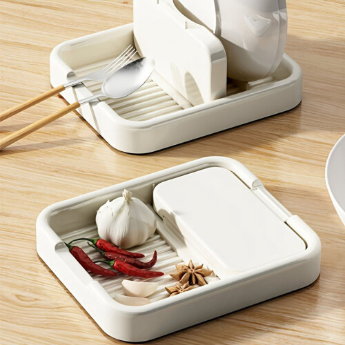 Yakbaofuo spatula spoon rack folding pot lid shelf 1 pc 2