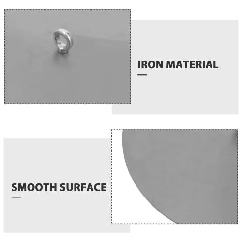 Iron stove cover for gasifier wok cooking, multi-function 2