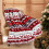 Juletæppe Snefnug Flannel 68x102 cm 5