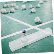 Badminton Ball Holder Storage Case for Indoor Training with Tube Ball Dispenser for Outdoor Play
