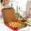 Paper Pizza Trays 10pcs Pizza Storage Containers for Pizza Boxes Savers 7