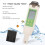 7-in-1-Wasserqualitätsprüfer ABS 180 mm IP66 6