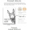 Donkey Wall Art Black and White Waterproof Wood Frame 3