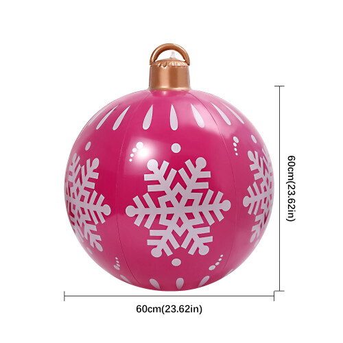 60cm Inflatable Christmas Ball Ornament 1