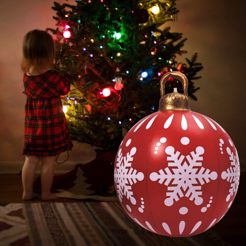 60cm Inflatable Christmas Ball Ornament 2