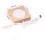 Base de luz noturna LED XunW quadrada de madeira com USB 2