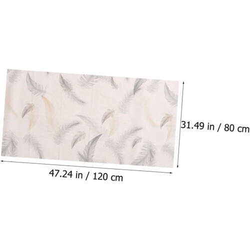 Printed PVC Tablecloth Decorative Dining Table Cover Exquisite Home Decor 80*120cm 2